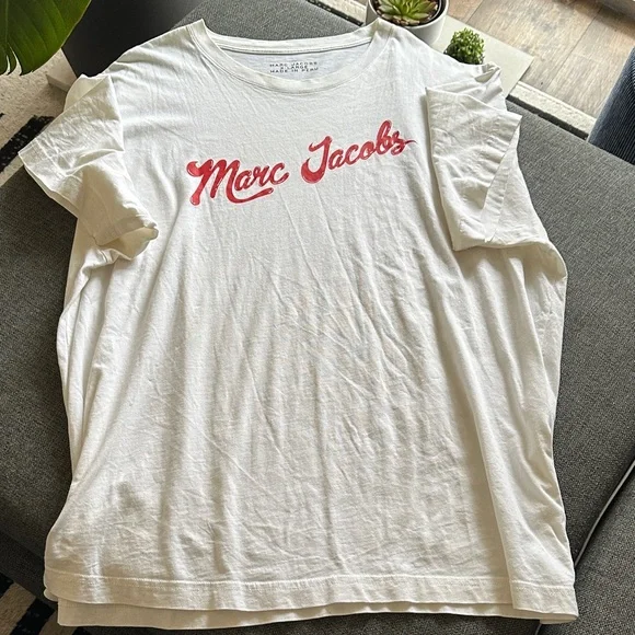 Marc Jacobs The Logo Embellished Tee - Picture 3 of 11